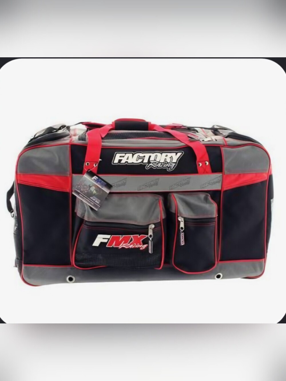 FMX Extra Large Mottorcross Gear Bag - Ventalated -Zipper Pockets